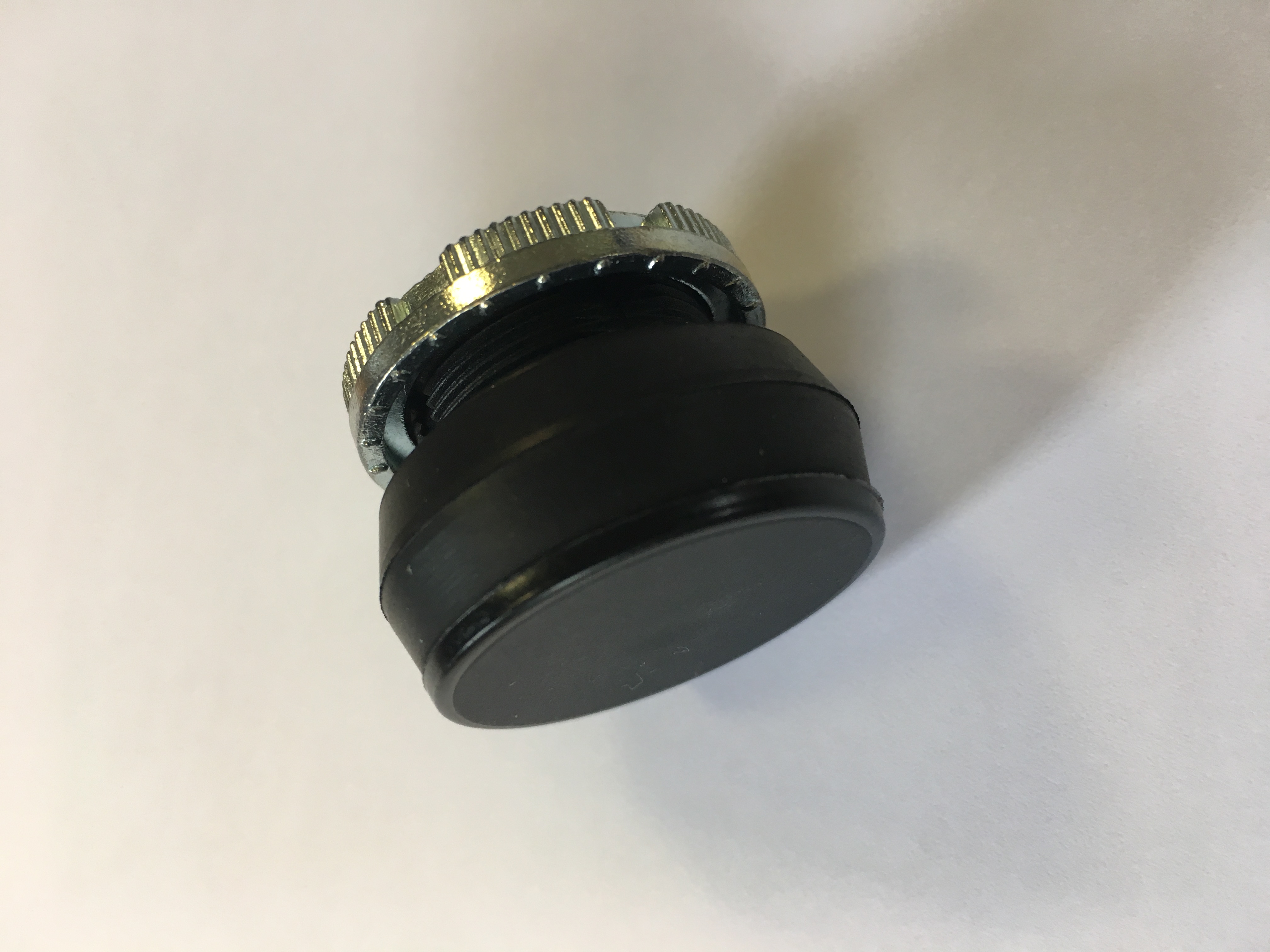 Black Pushbutton Switch   